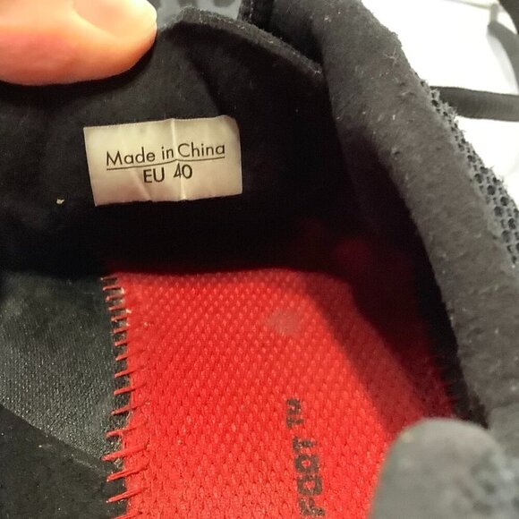 Vivo Barefoot Terra Plana Trail Minimalist Running Shoes Black Red EU Size 40 - Picture 12 of 12